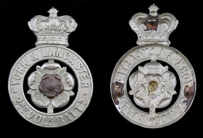 Glengarry Badge of the 2nd Volunteer Battalion used between 1883 and 1902