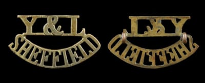 Other Ranks Shoulder Title of the 12th (Service) Battalion 1914 to 1918