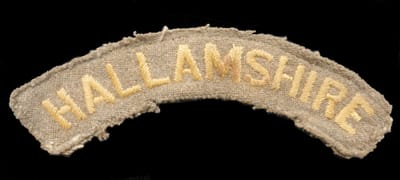 Shoulder Title of the 2/4th (Hallamshire) Battalion WW1