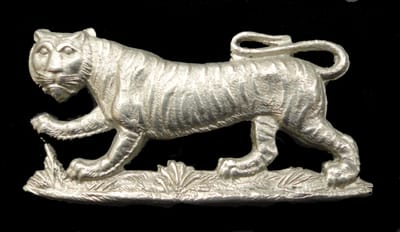 Volunteer Battalion Collar Badge 1883 to 1888