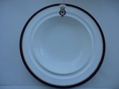 2nd Battalion Officers Mess Bowl-dated 1891-1900