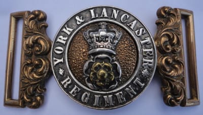 Officers Waist Belt Clasp 84th of Foot Regiment 1855 to 1881