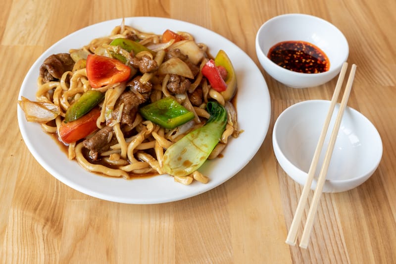 59. Pork Stir-Fried Noodles