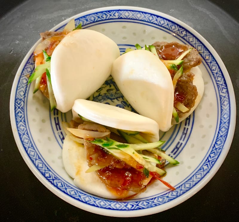 12. Bao Buns with Beef (3 pcs)