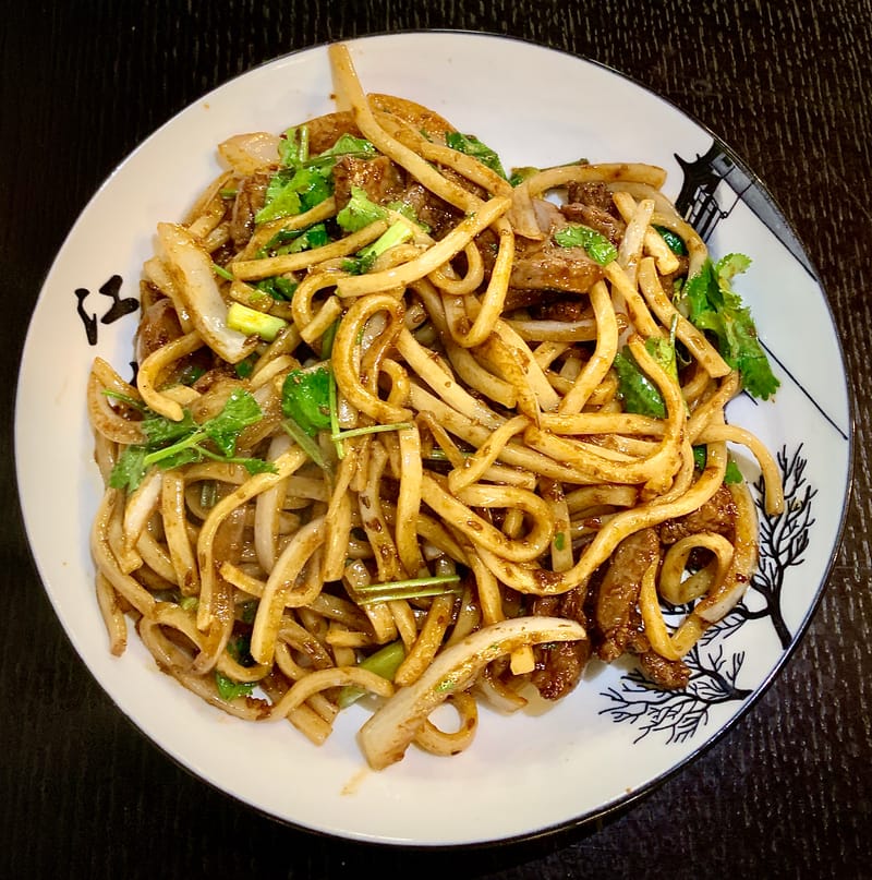 63. Cumin Beef Stir-Fried Noodles