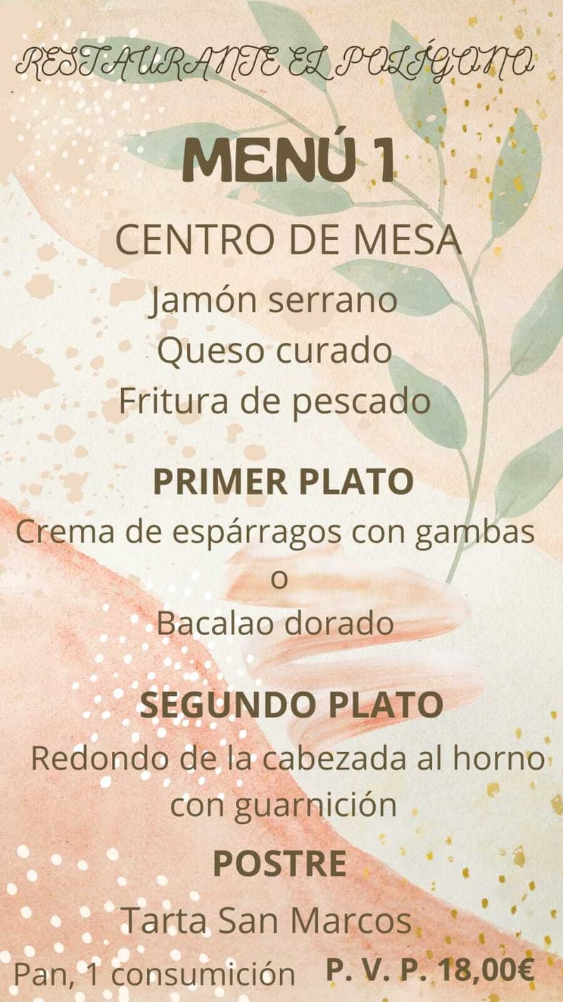 Menú 1