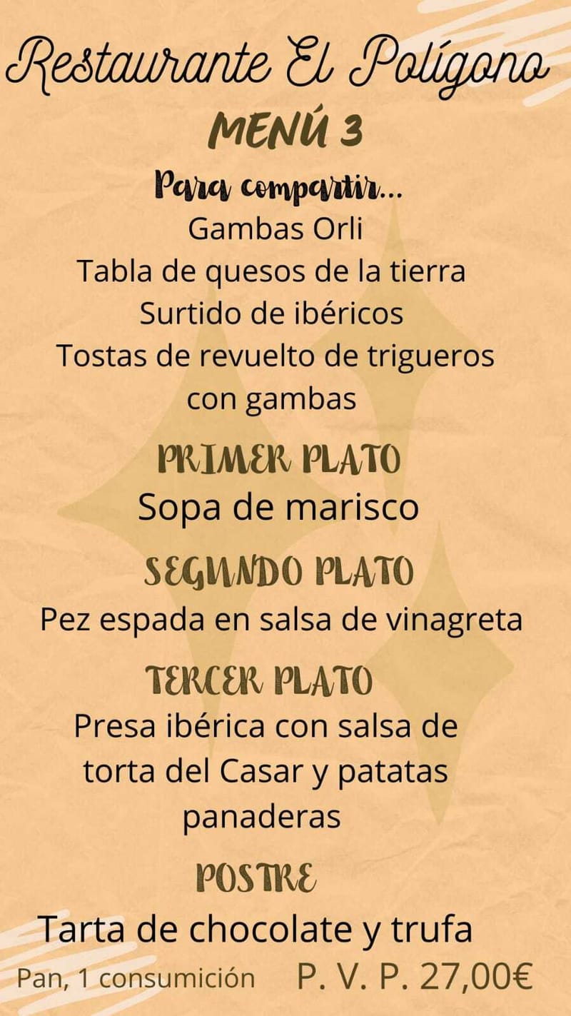 Menú 3