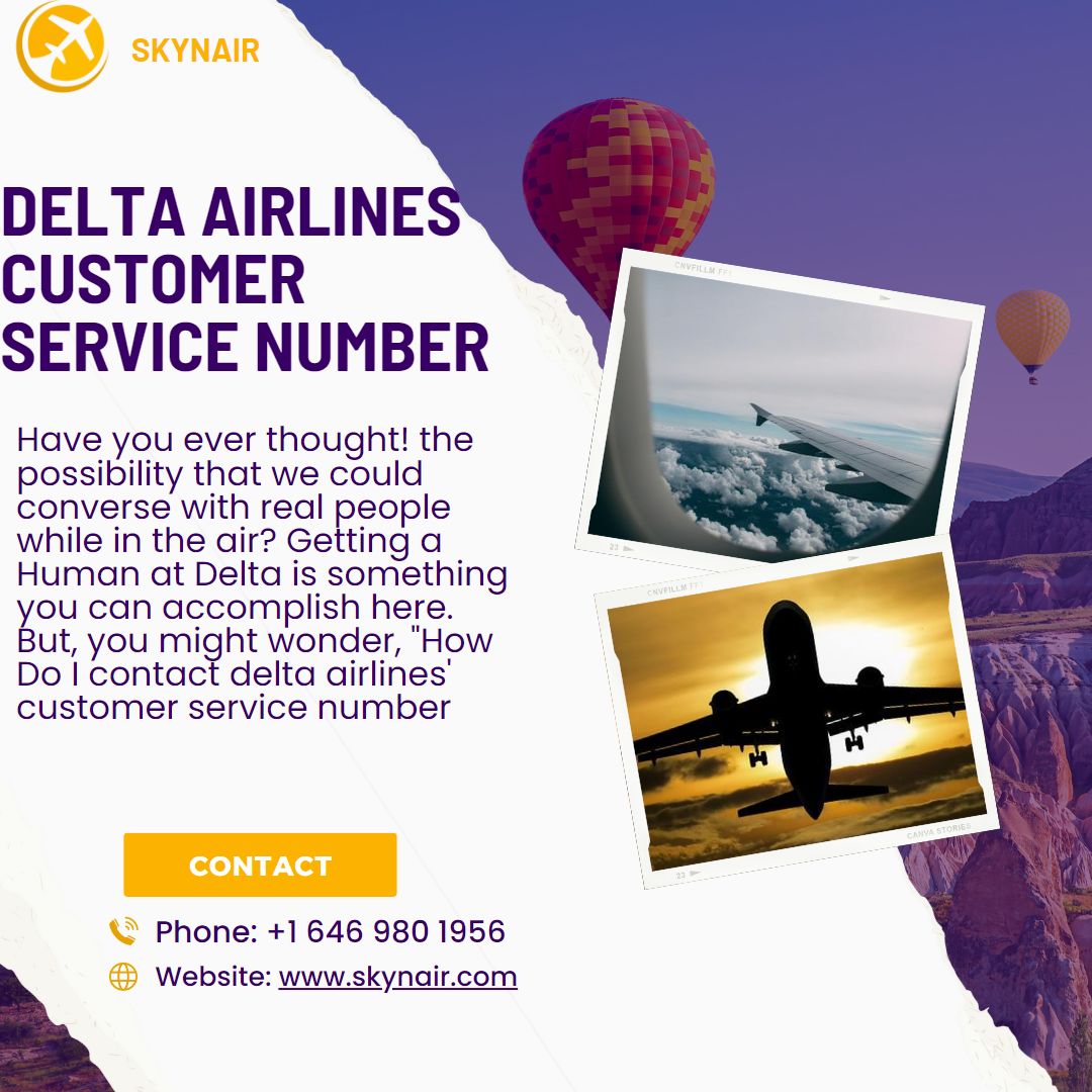 Delta airlines customer service number - +1-646-980-1956