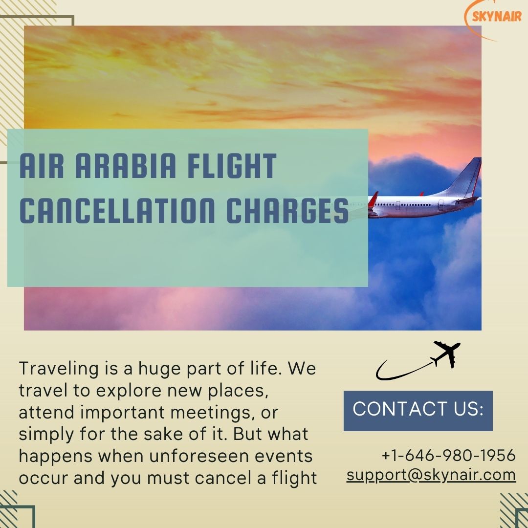 Air Arabia cancellation charges - Skynair