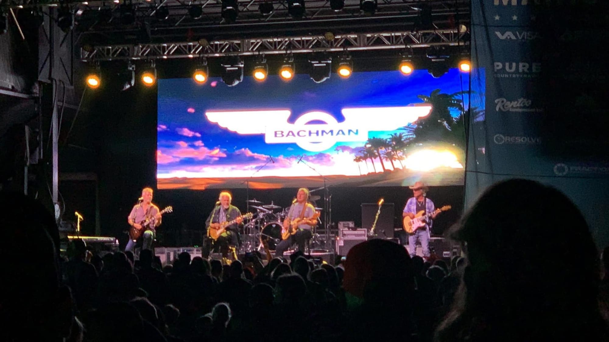 Randy Bachman on stage at the Energetic County Fair 2023 at the pub!