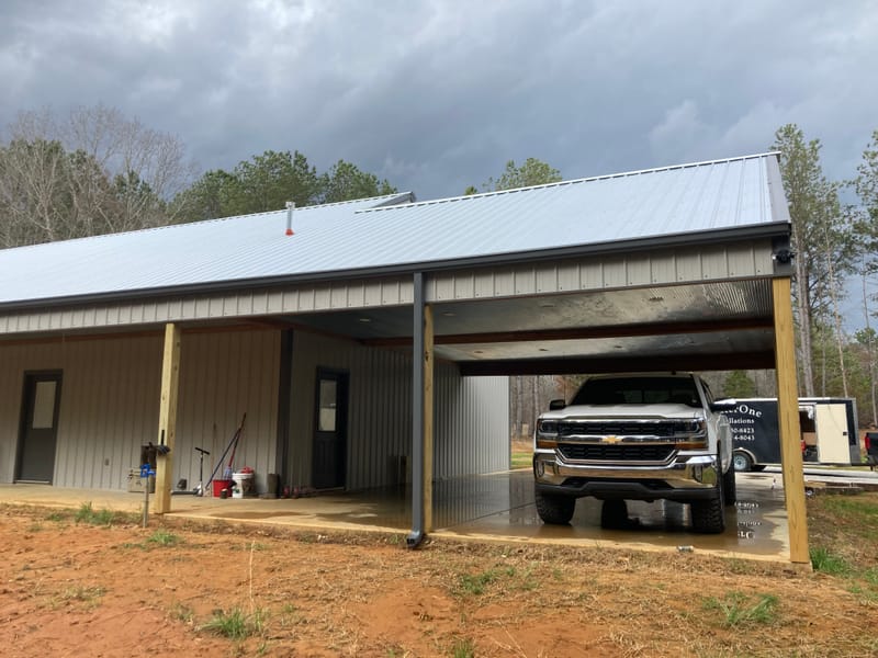 Seamless Metal Gutters