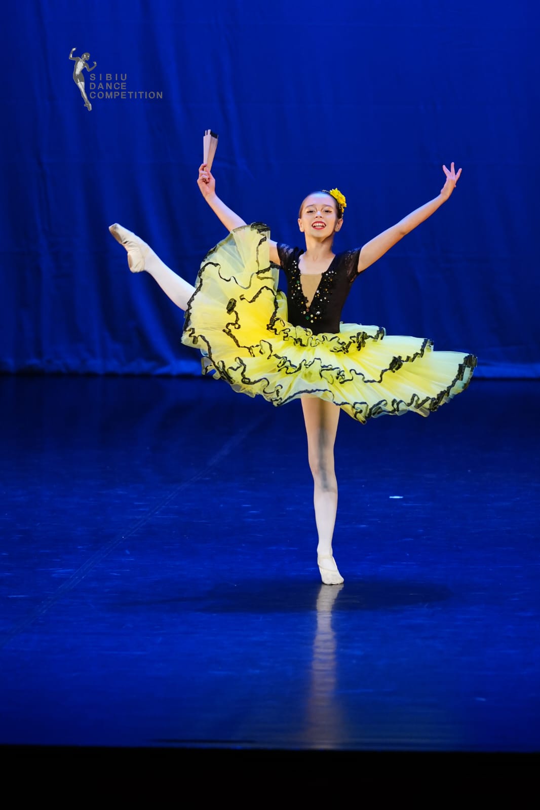 Micuțele dansatoare de la Alegria Studio Bistrița au strălucit la Sibiu Dance Competition