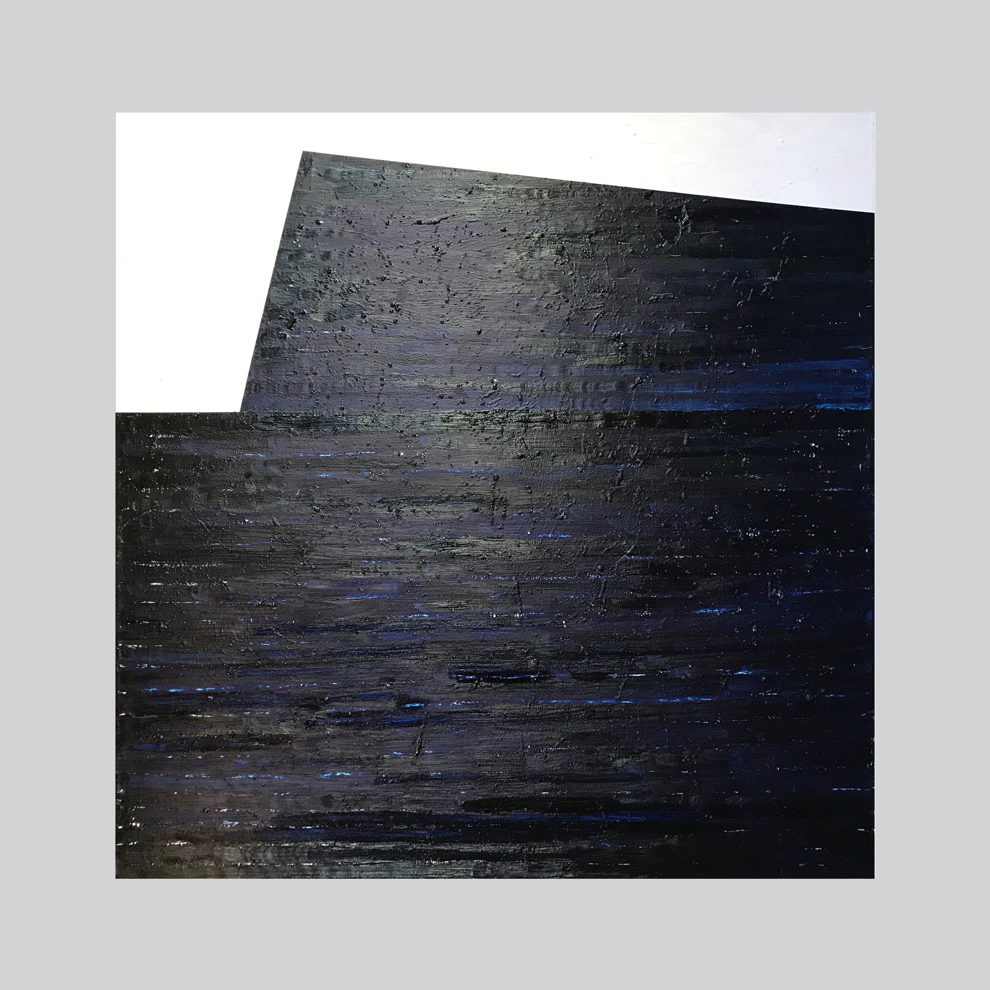 2020 Mountain High -Water olieverf op canvas 150x150cm