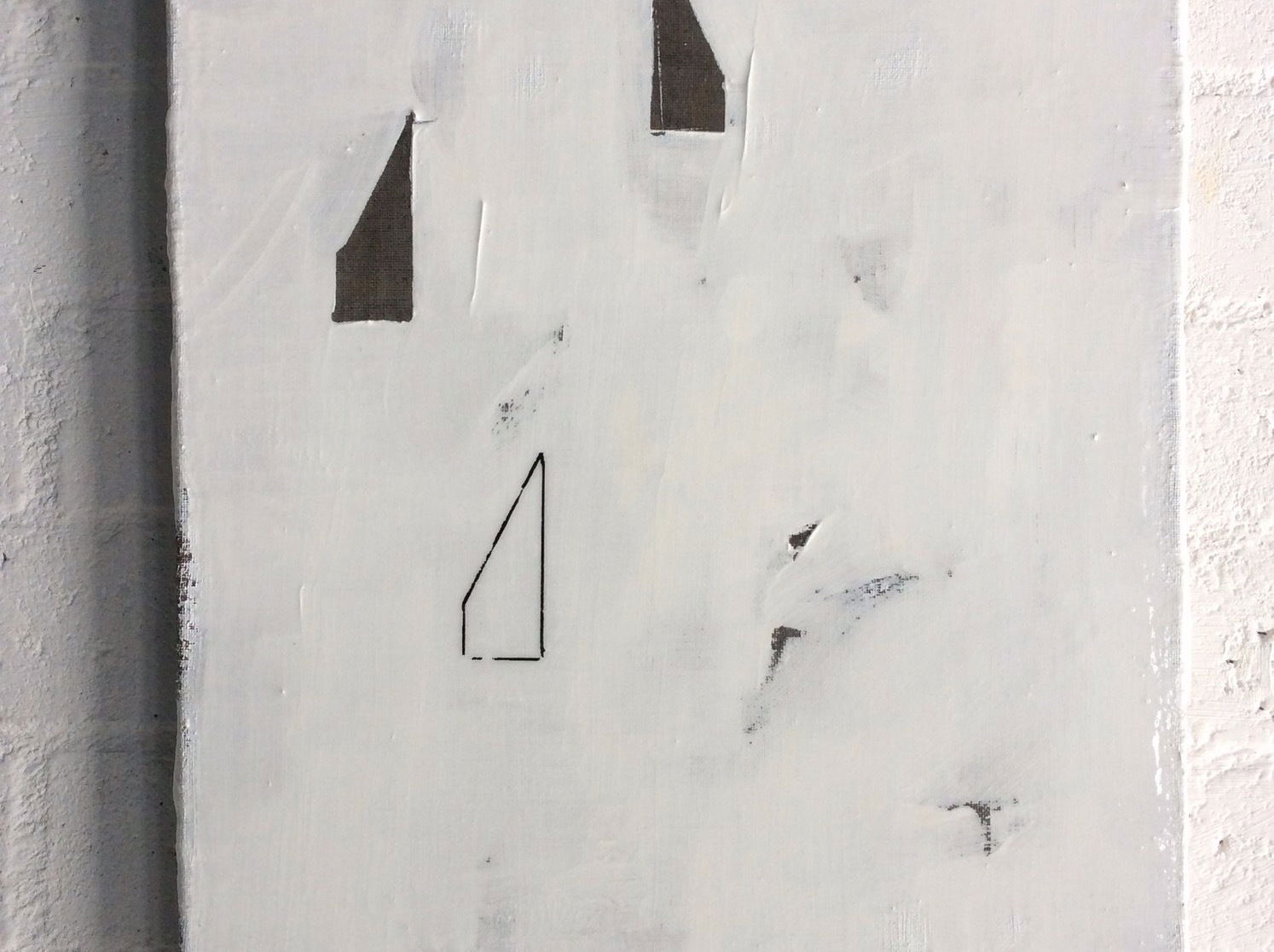 Time Tables (1)  2019 mixed media op canvas 40x50x4 cm