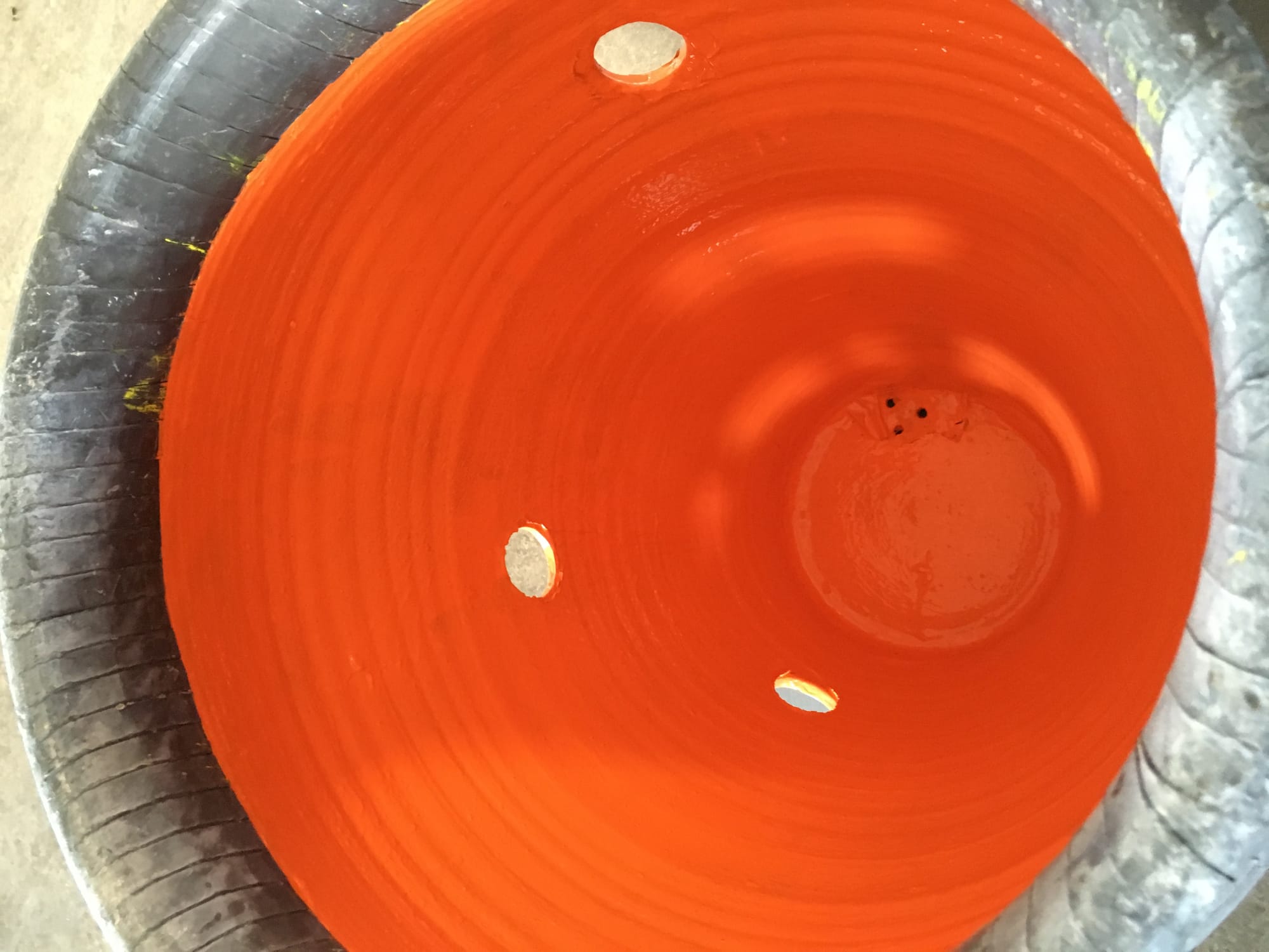 2018 VASE no VASE  -detail bovenaanzicht sculptuur  (Collectie COVRA)