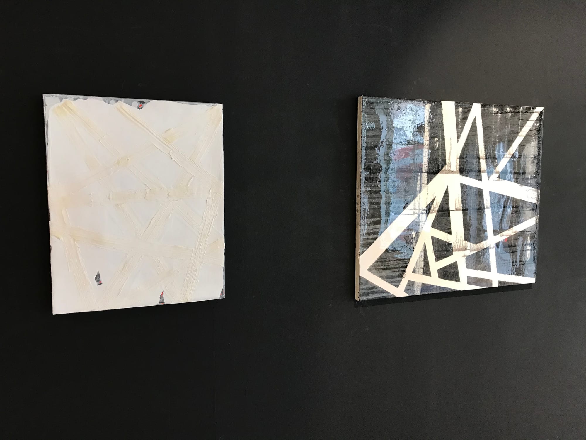 Expositieopstelling  Galerie Arsis 2021 Bergen op Zoom.