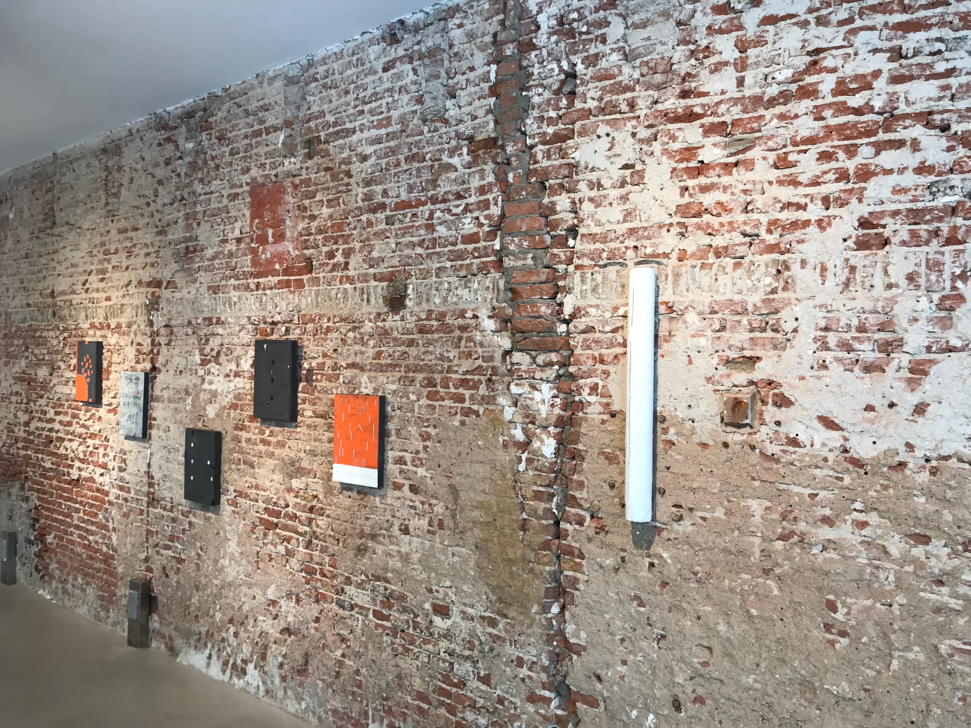 Expositieopstelling Kunstruimte KUUB Utrecht 2022 About Paint-Space and Constructions