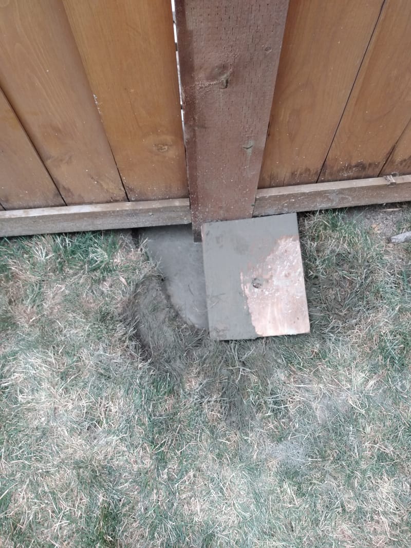 FENCE & SIDEWALK REPAIR