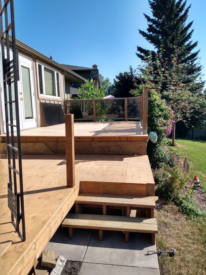 DECK BEFORE & AFTER