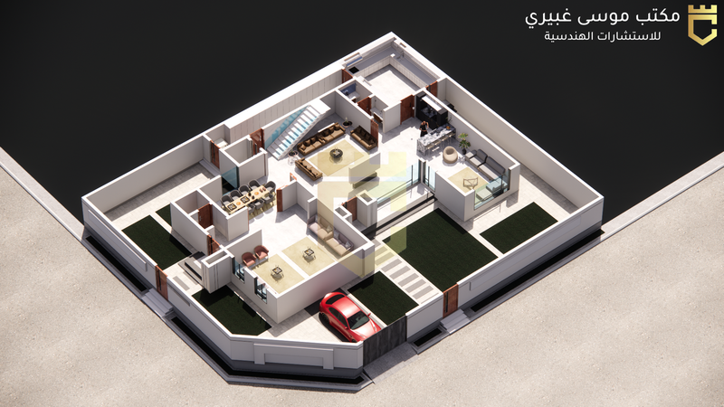 فلة سكنية | مساحة الارض : 500 م2