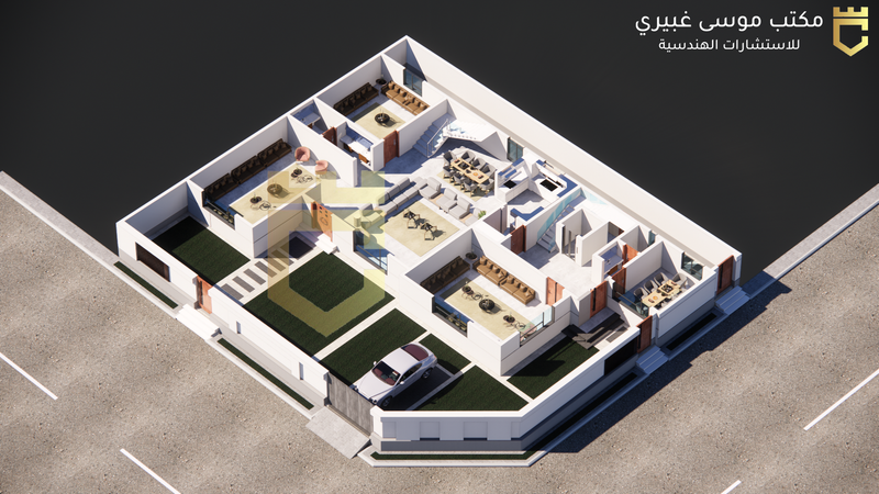 فلة سكنية | مساحة الارض : 500 م2