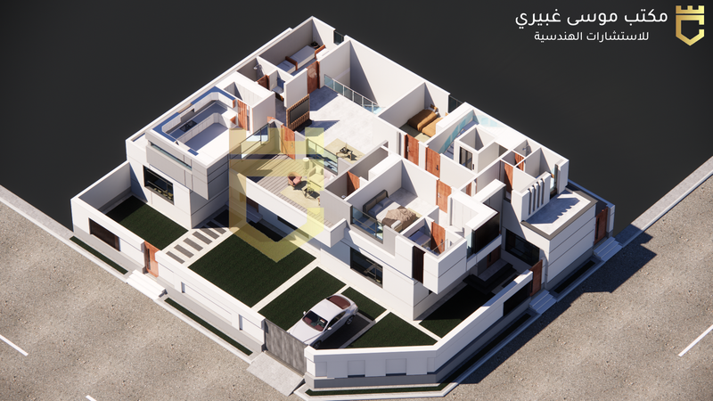 فلة سكنية | مساحة الارض : 500 م2