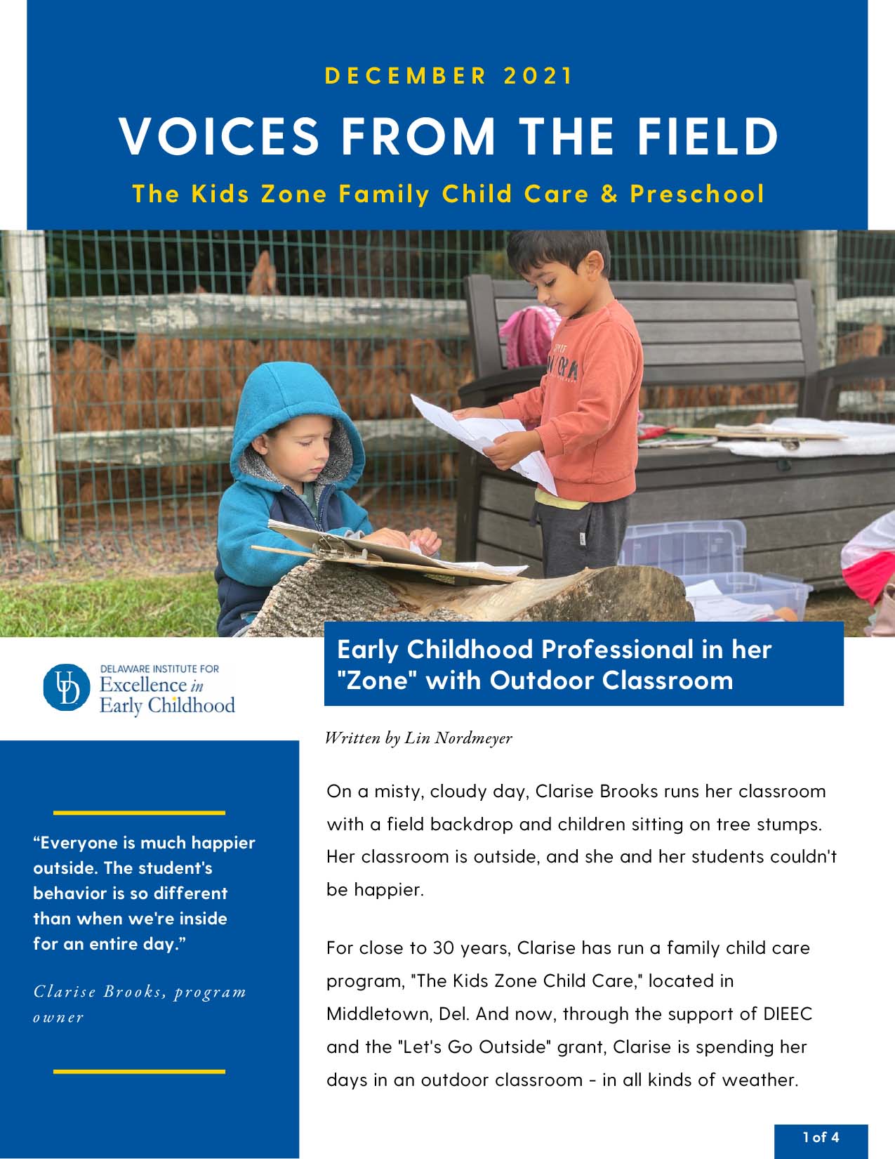 Voices From the Field
