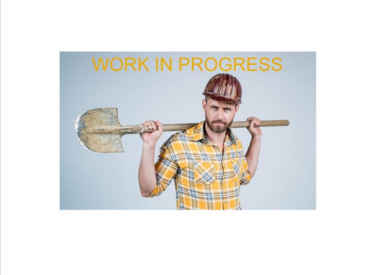 Work in Progress