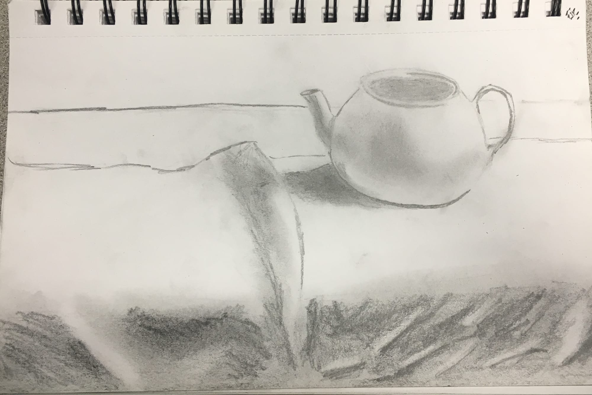 Redering of a Curviliear Still Life