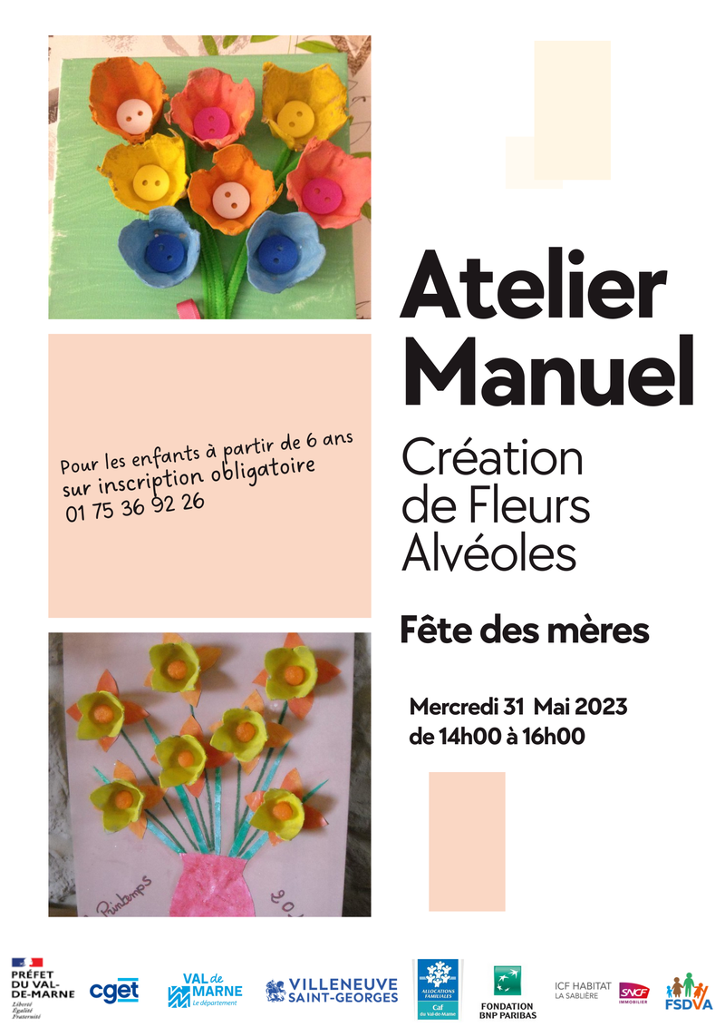 Atelier Manuel - Fête des mères