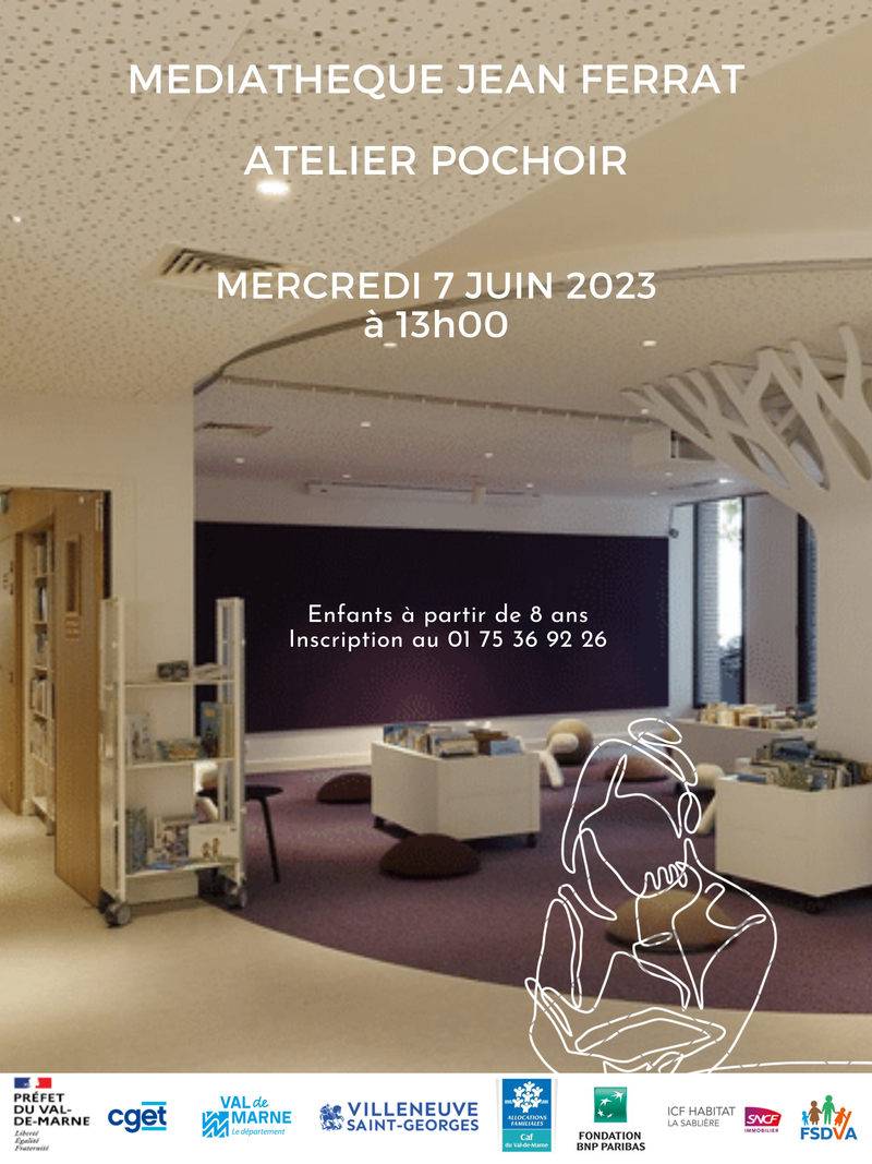Atelier Pochoir à la Médiathèque