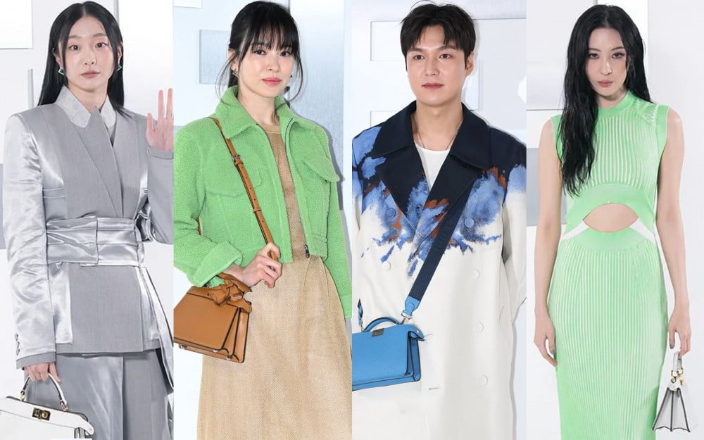 Top stars look stunning at the Fendi flagship opening event in Seoul