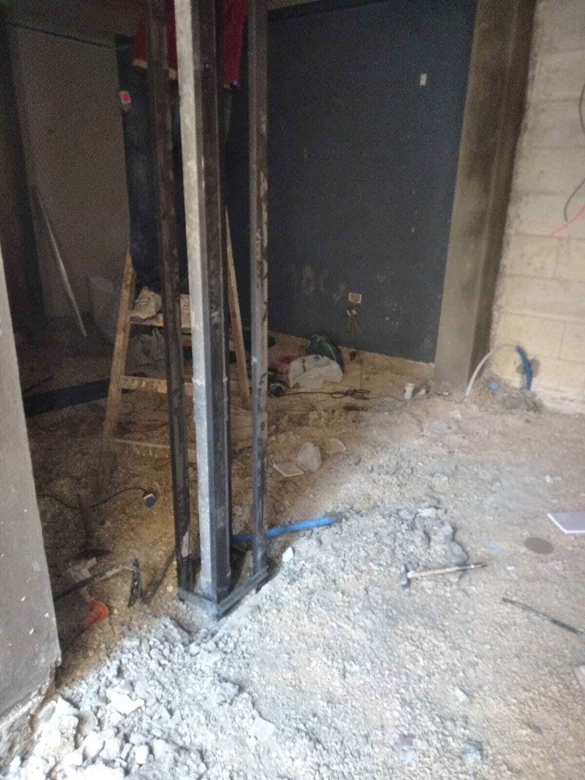 توسعة لشقه ارضيه 