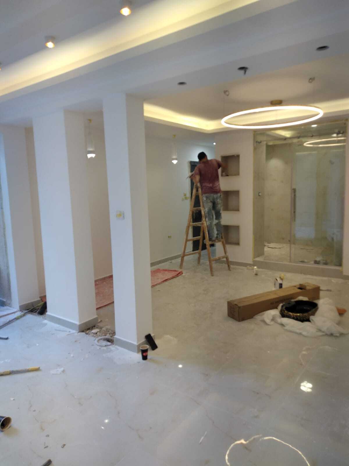 توسعة لشقه ارضيه 