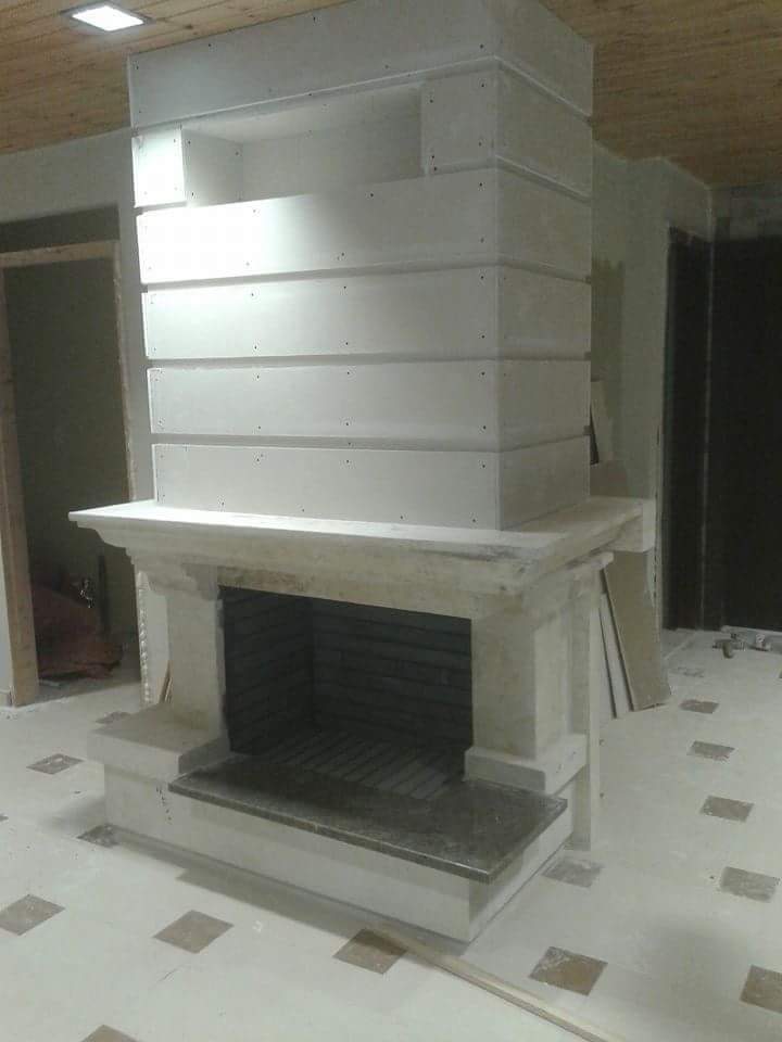 مجموعه من الباربكيو وشلالات