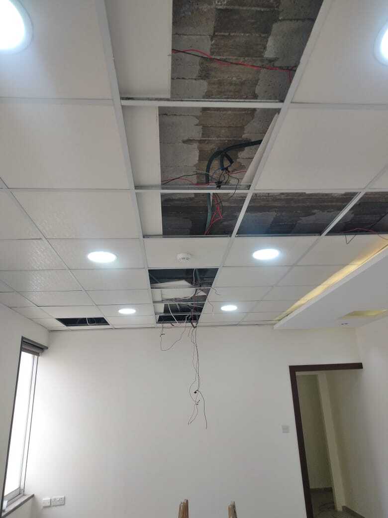 تمديد وتأسيس انظمة إنذار حريق