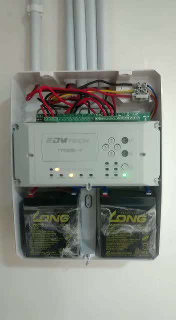 تمديد وتأسيس انظمة إنذار حريق