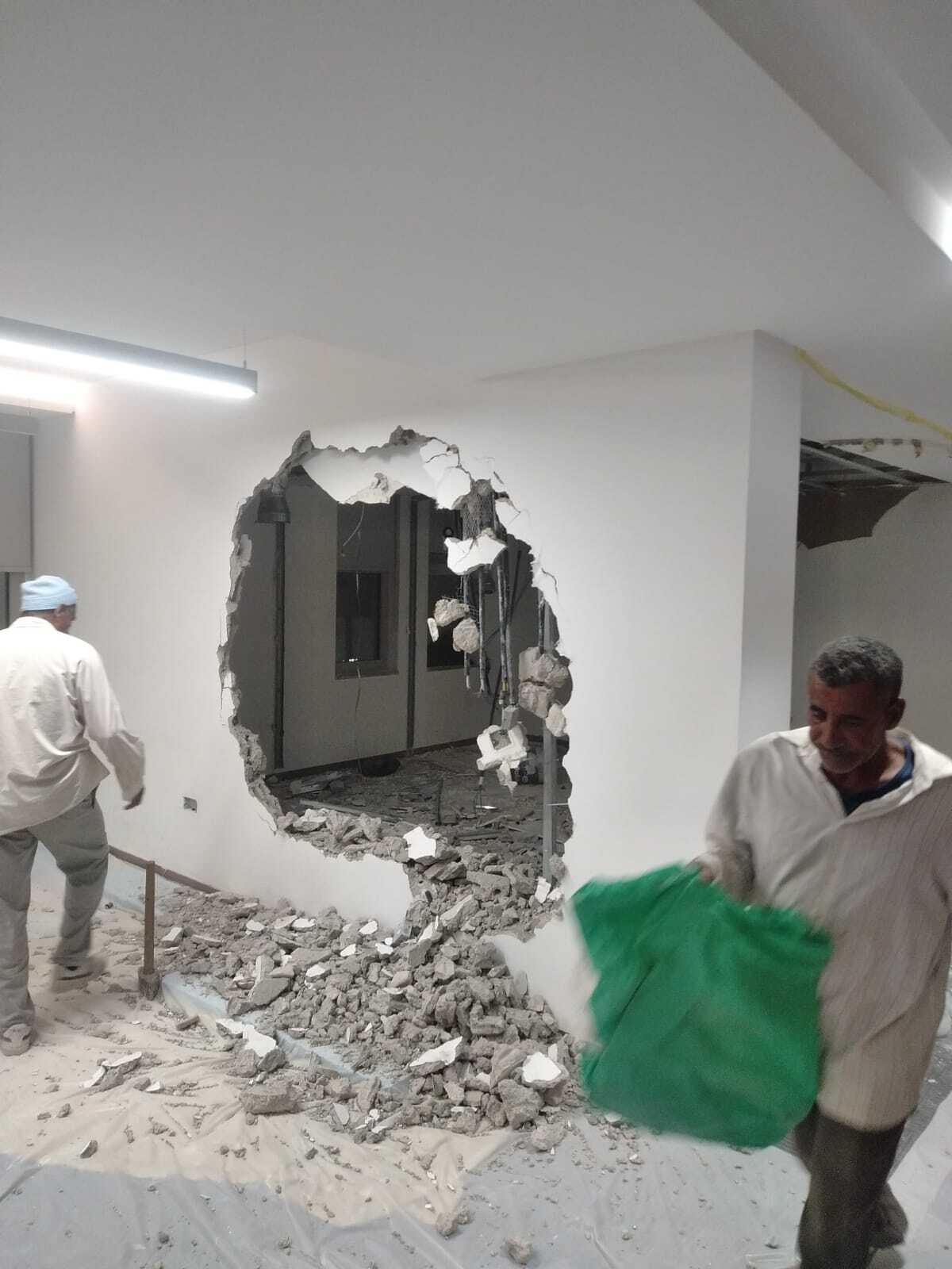 أعمال الترميم والصيانة