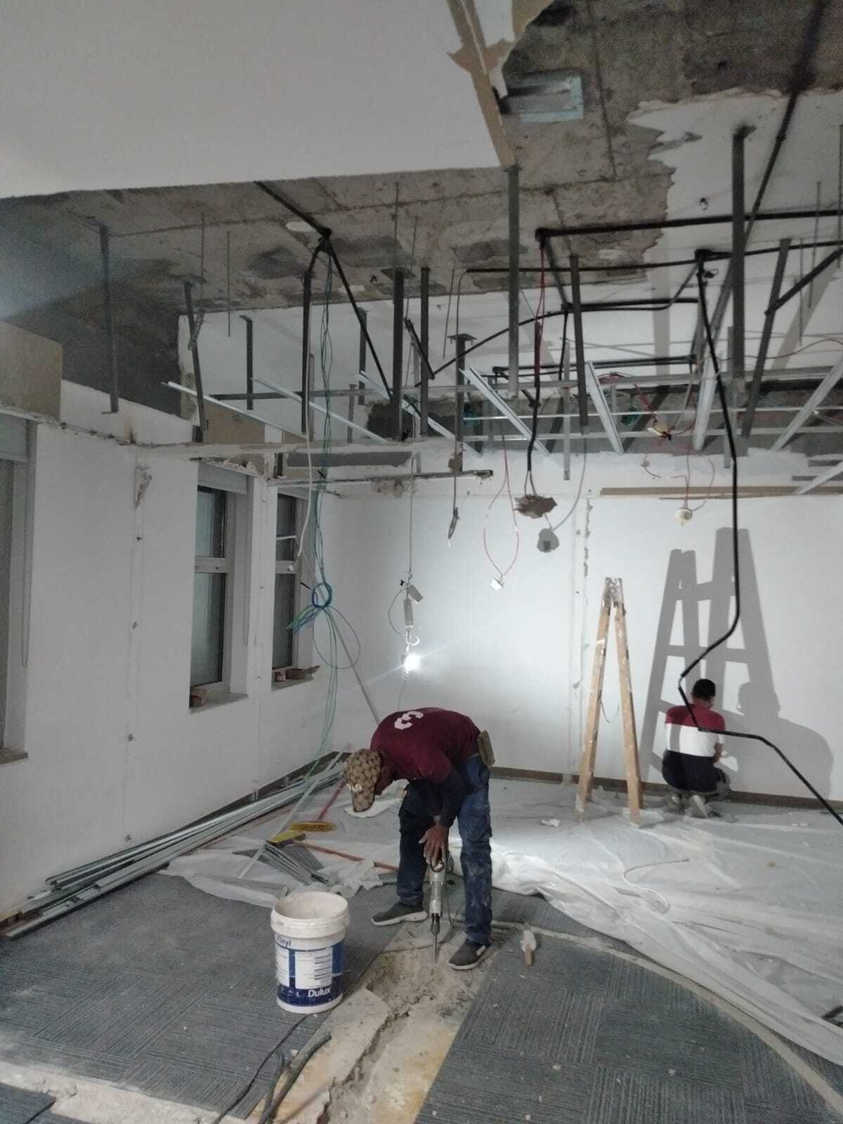 أعمال الترميم والصيانة