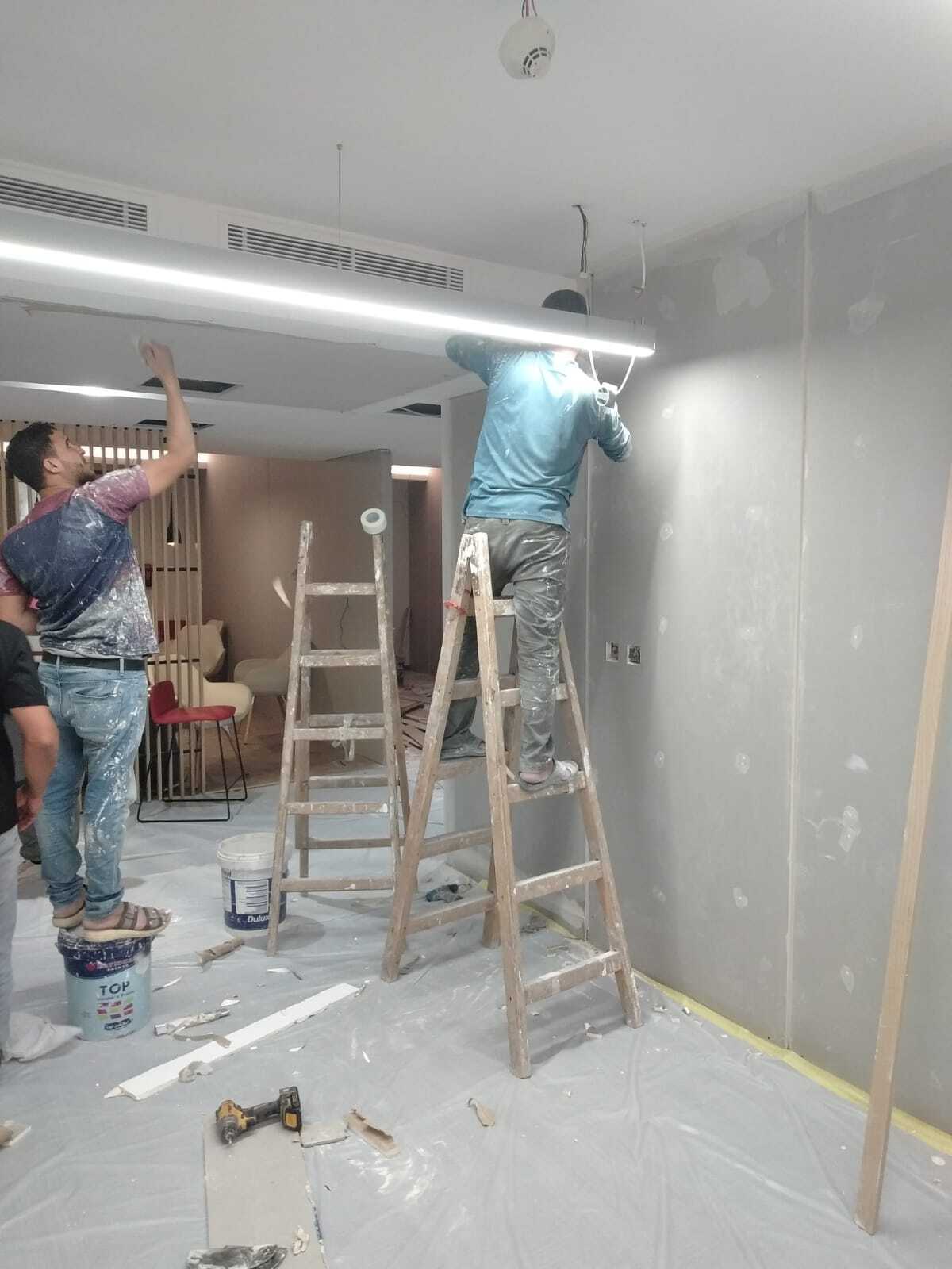 أعمال الترميم والصيانة