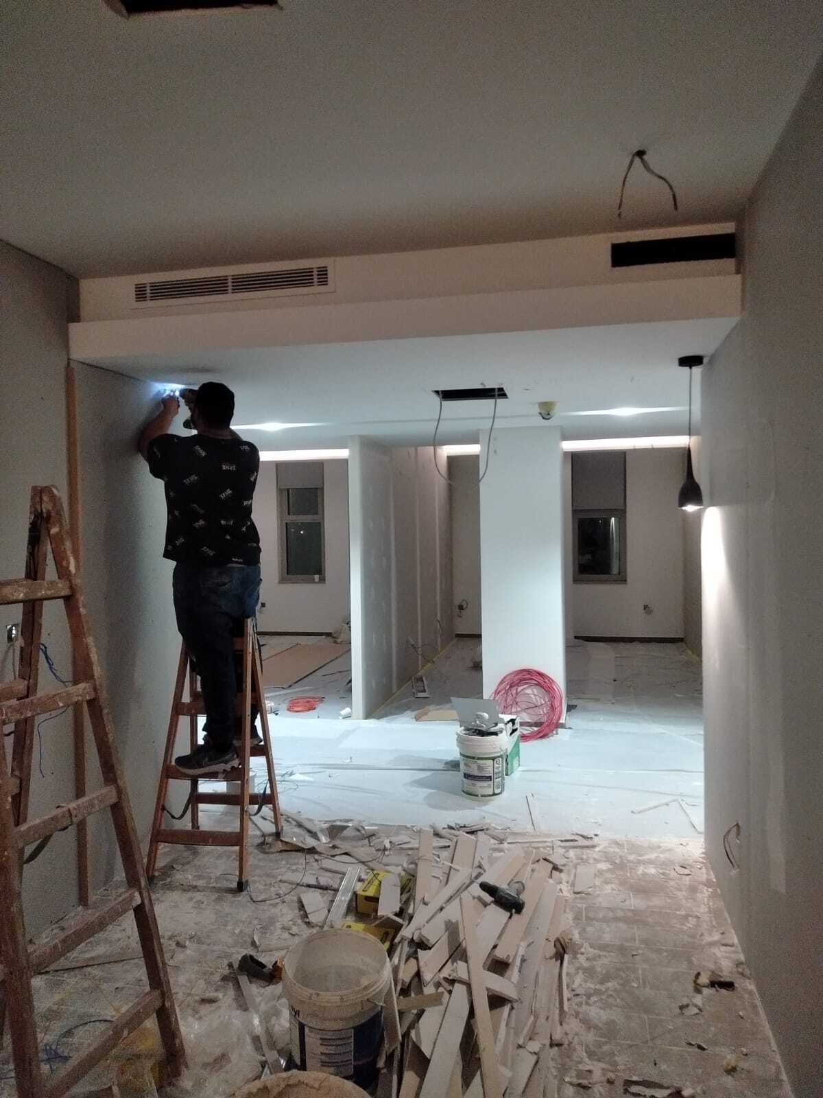 أعمال الترميم والصيانة