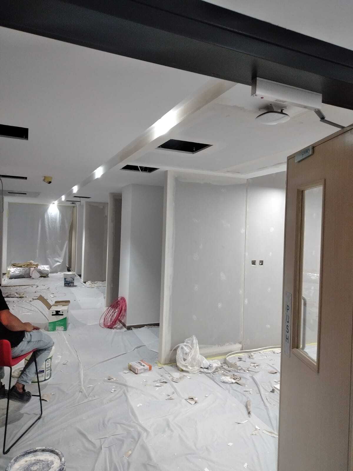 أعمال الترميم والصيانة