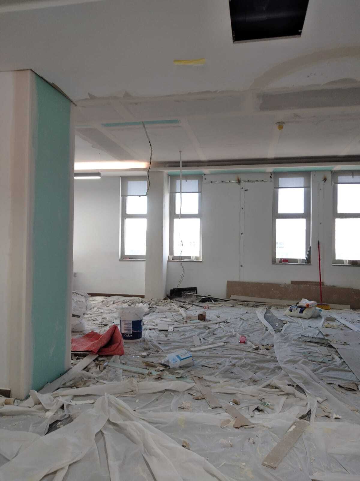 أعمال الترميم والصيانة