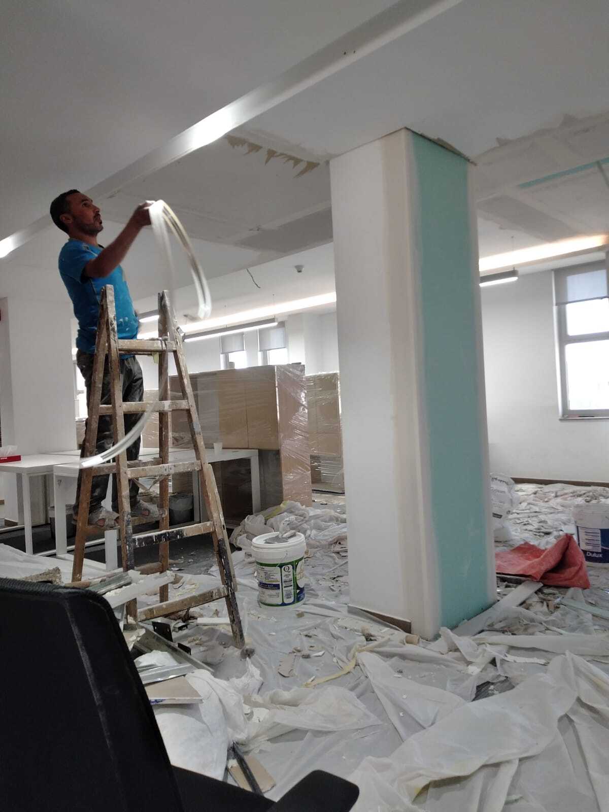 أعمال الترميم والصيانة