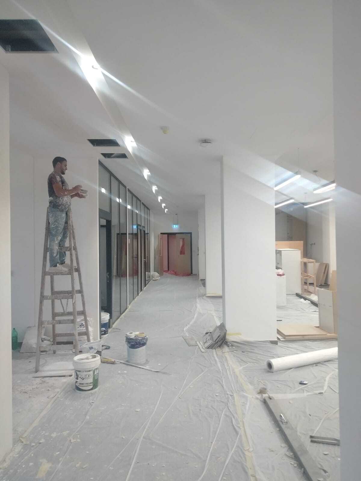 أعمال الترميم والصيانة