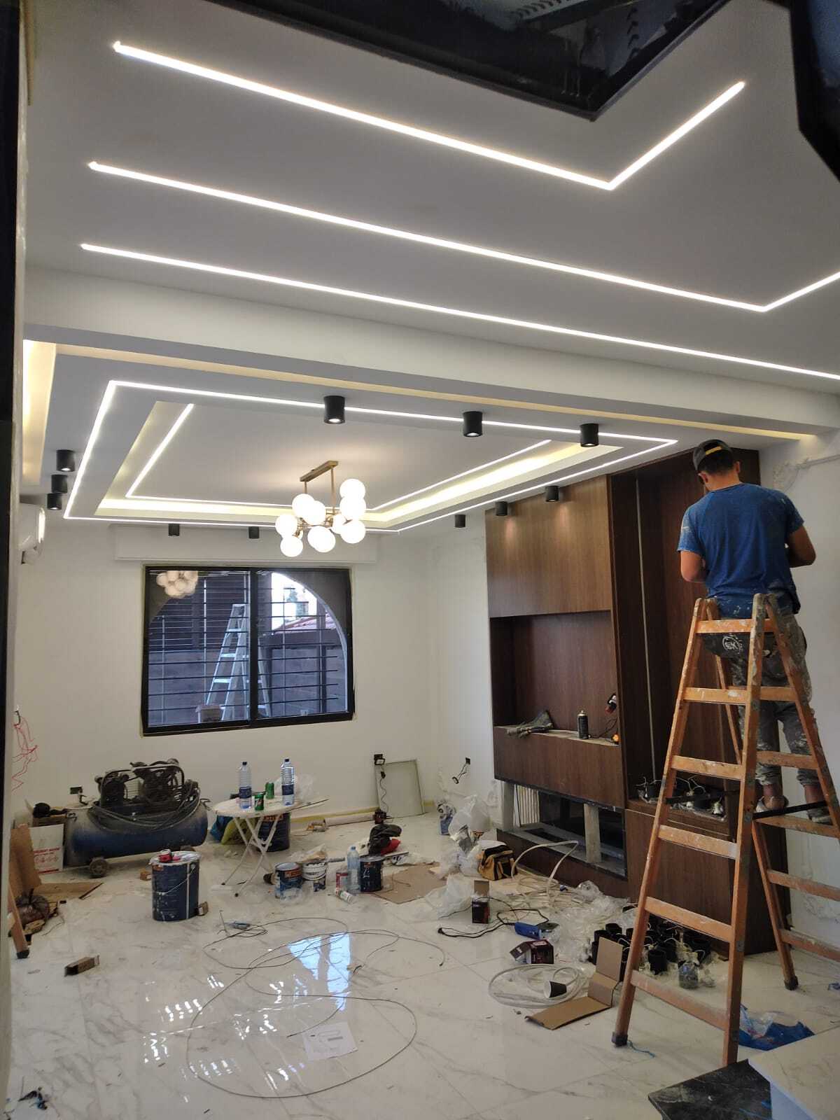 ديكورات جبصن بورد ودهان 