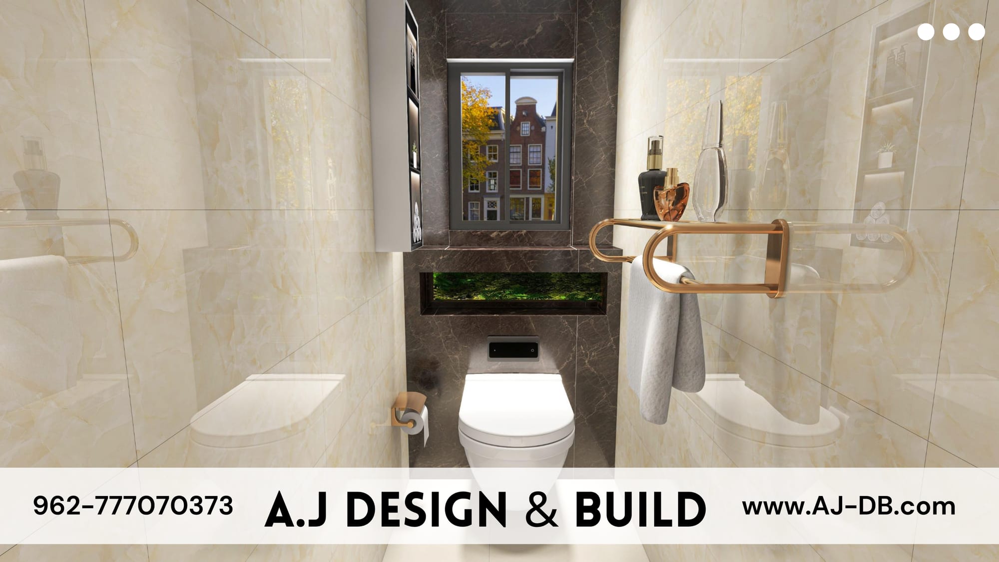 "استمتع بتحفة الفن في كل ركن من أركان حمامك مع تصميماتنا الرائعة." ديكورات حمامات المودرن و اكسسواراتها .