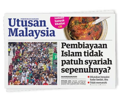 25) KEWANGAN ISLAM ADA UNSUR MENINDAS - UTUSAN MALAYSIA - 30/01/2023