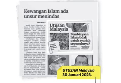 41) BANK KONVENSIONAL PULA YANG AMAL KAEDAH ISLAM - UTUSAN MALAYSIA - 04/02/2023