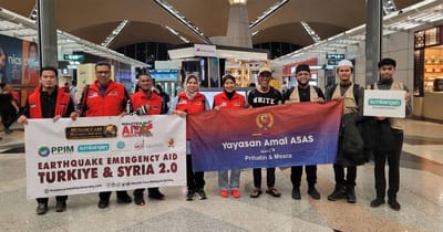 71) MUSLIM CARE MALAYSIA HANTAR KUMPULAN KEDUA KE TURKIYE, SYRIA - KOSMO - 22/03/2023